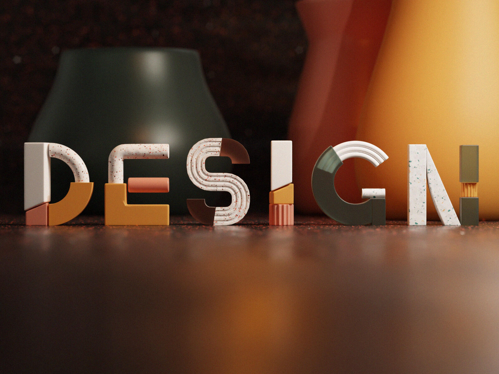 Design 3D font from FONTZ 3D collection